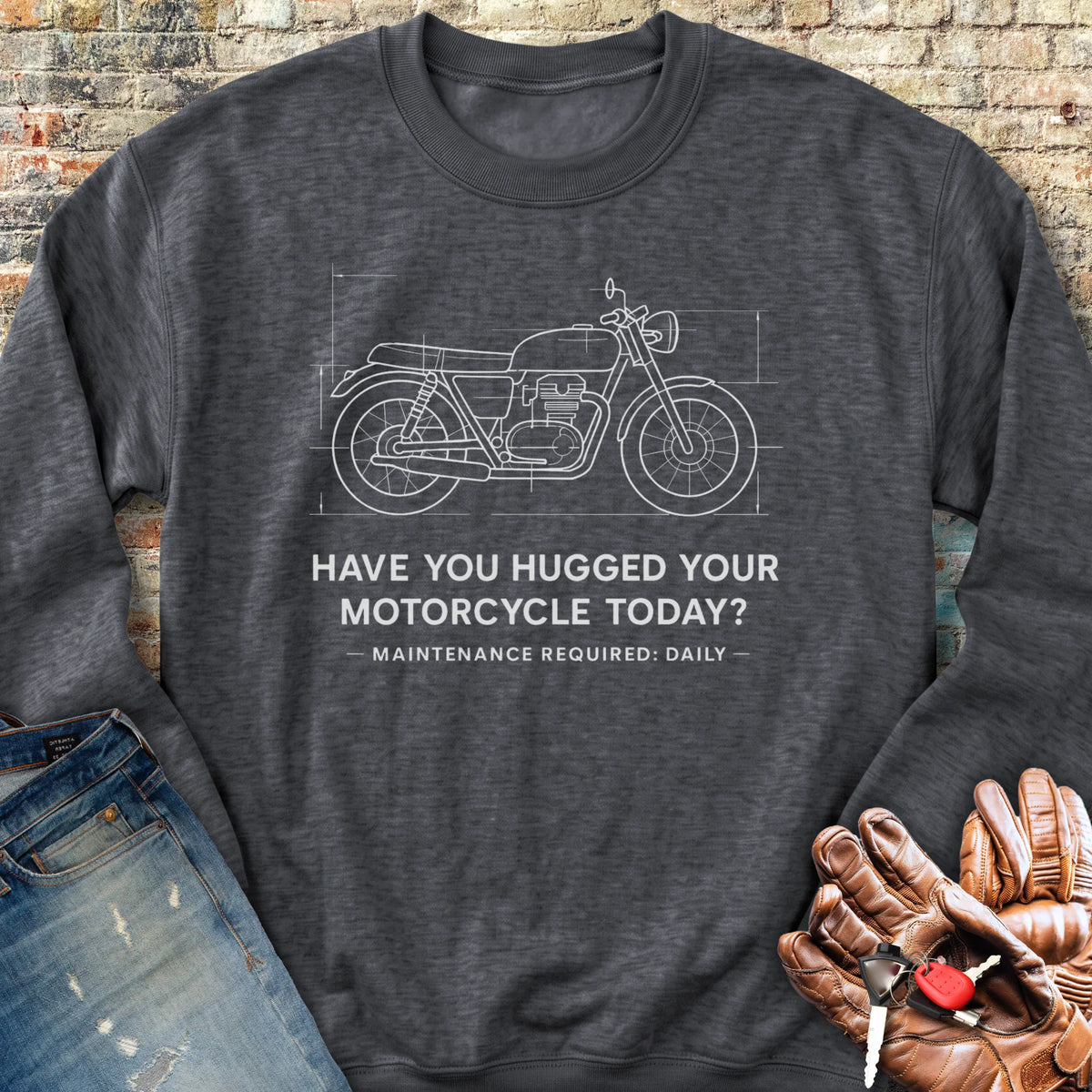 Maintenance Required Sweatshirt - Dark Heather