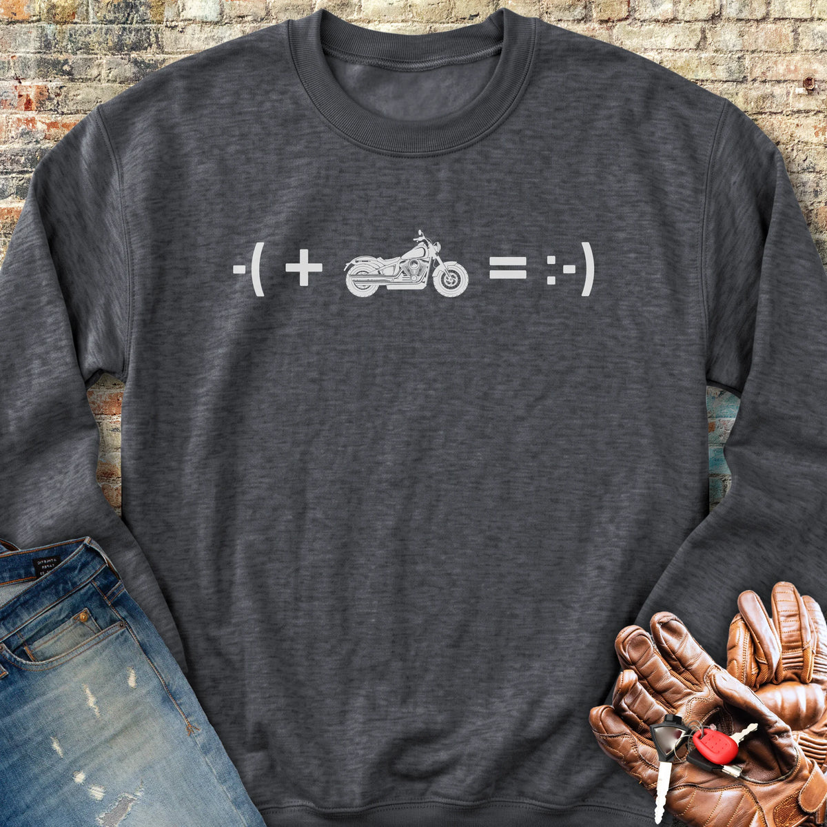Math (Cruiser) Sweatshirt - Dark Heather