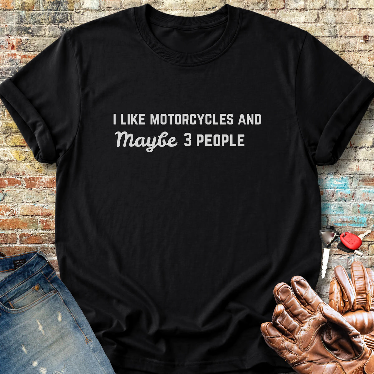 Maybe Classic T-Shirt - Black
