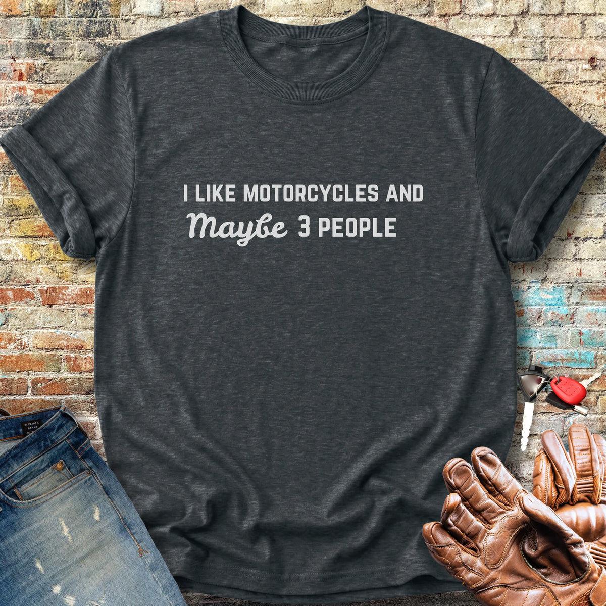 Maybe Classic T-Shirt - Dark Heather