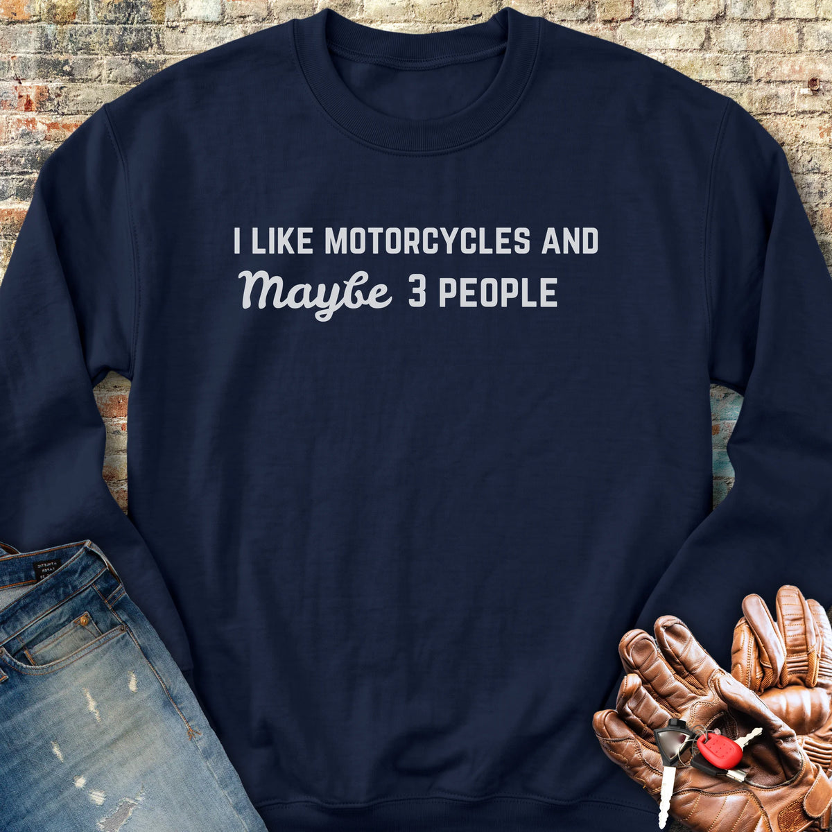 Maybe Sweatshirt - Navy