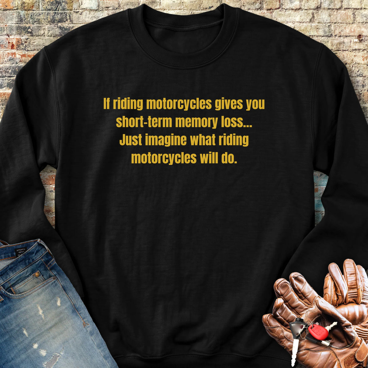 Memory Loss Sweatshirt - Black