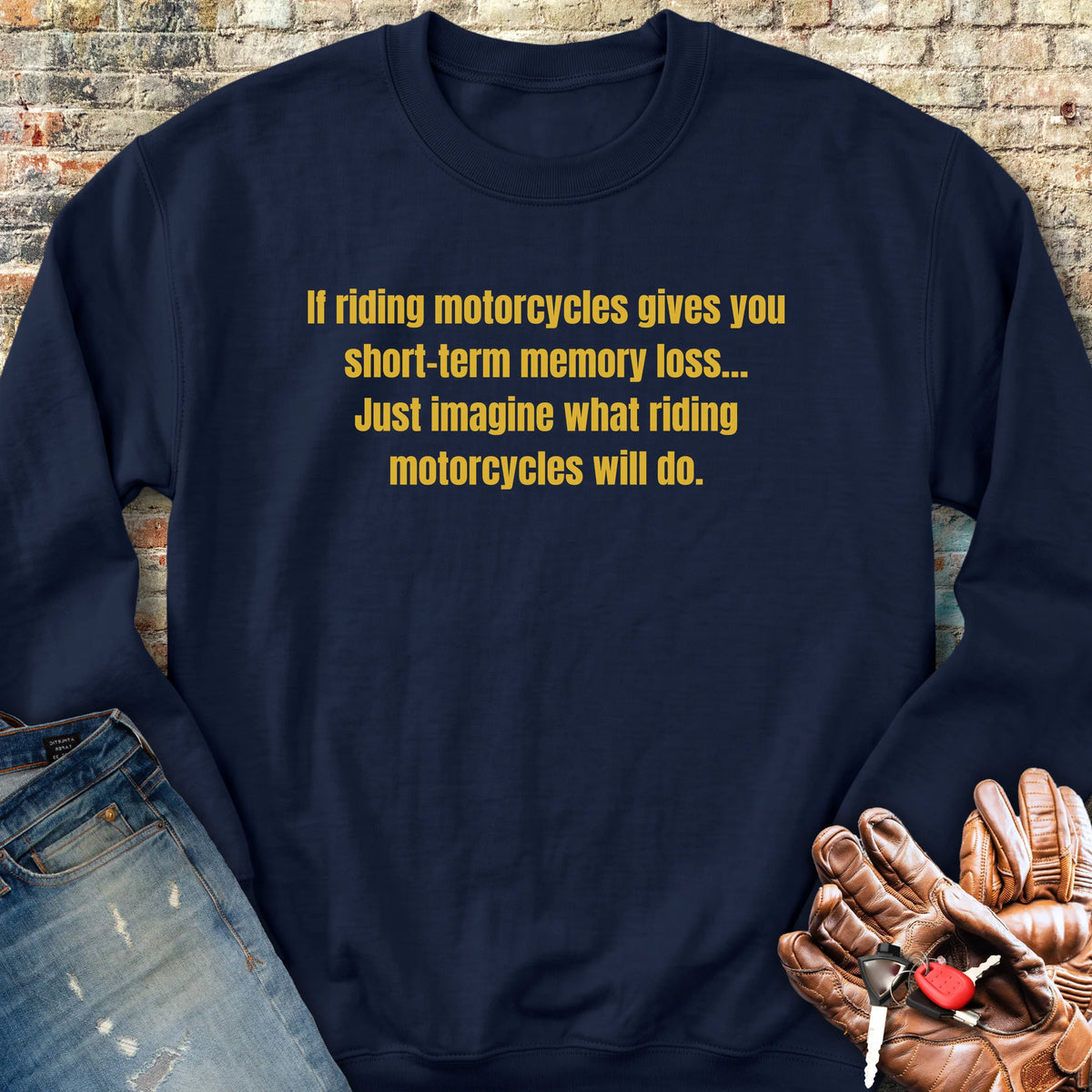 Memory Loss Sweatshirt - Navy