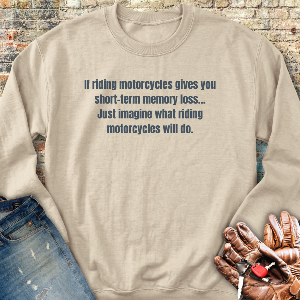Memory Loss Sweatshirt - Sand