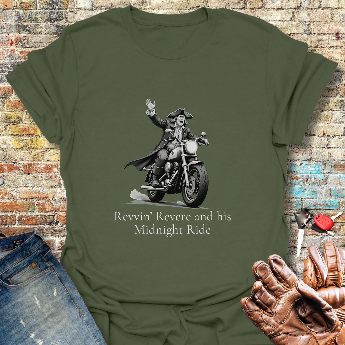 Midnight Ride Classic T-Shirt - Military Green
