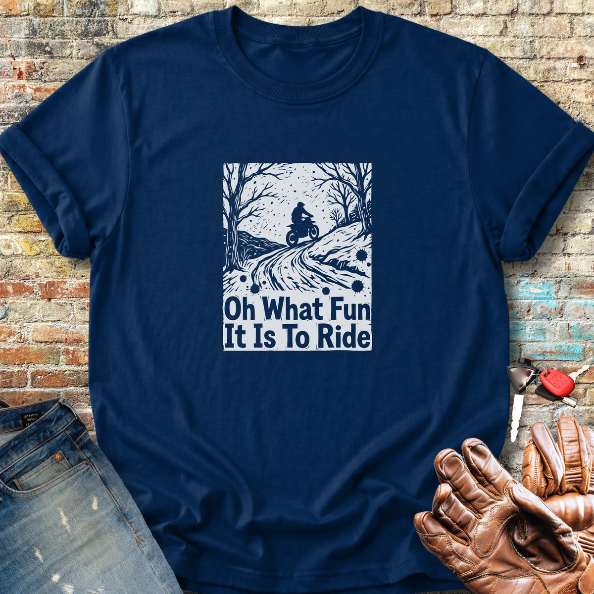 Midwinter Rider Classic T-Shirt - Navy
