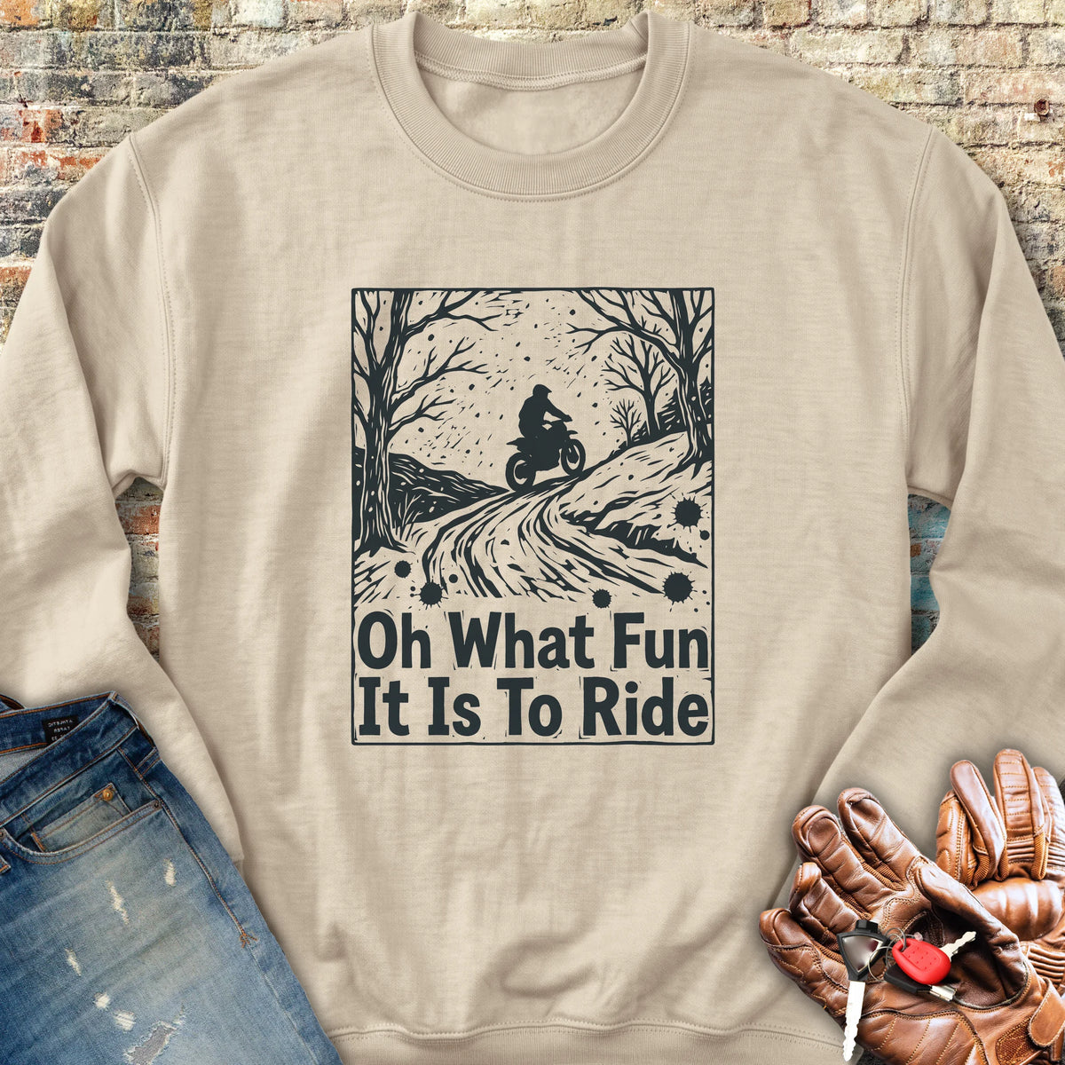 Midwinter Rider Sweatshirt - Sand