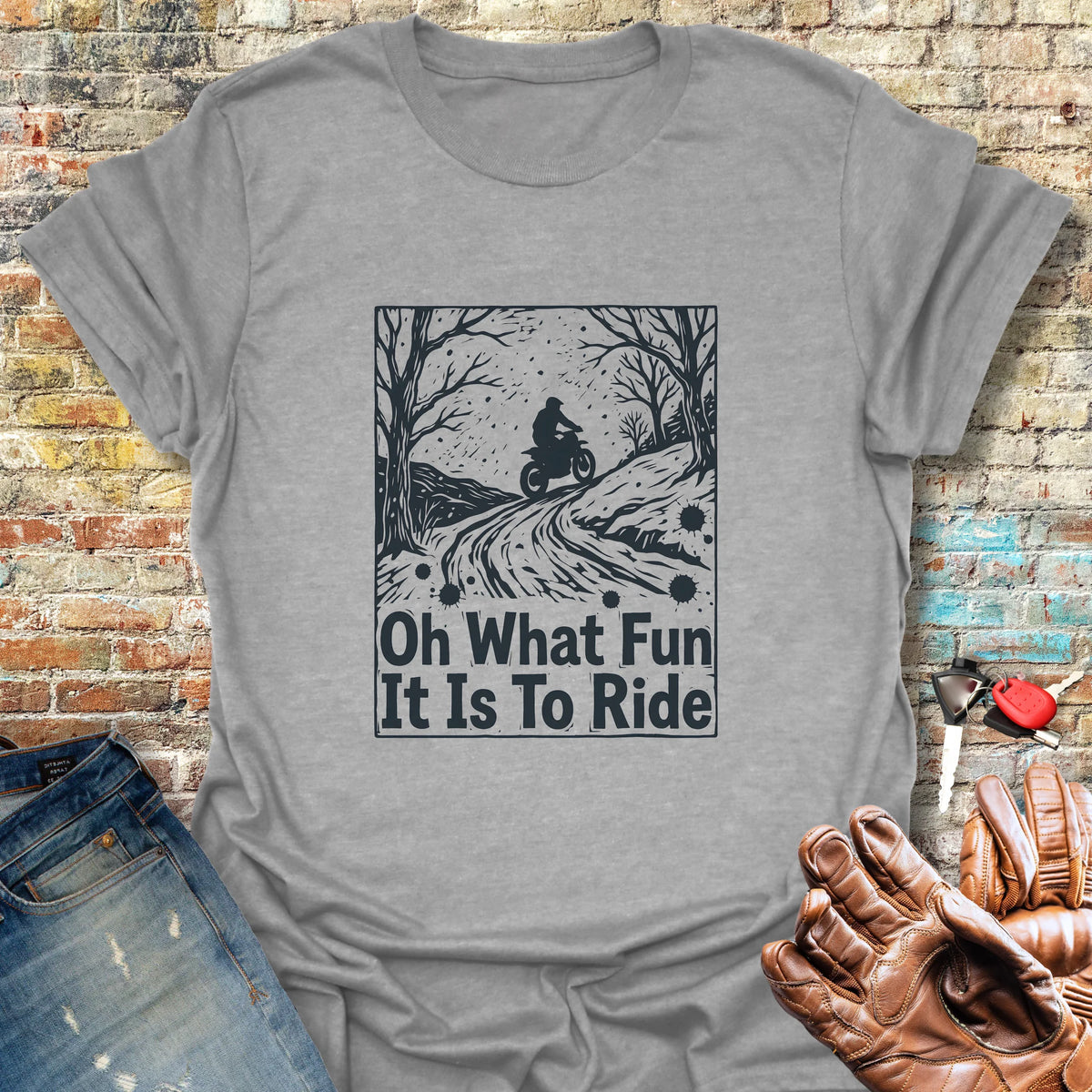 Midwinter Rider Softstyle T-Shirt - Sport Grey