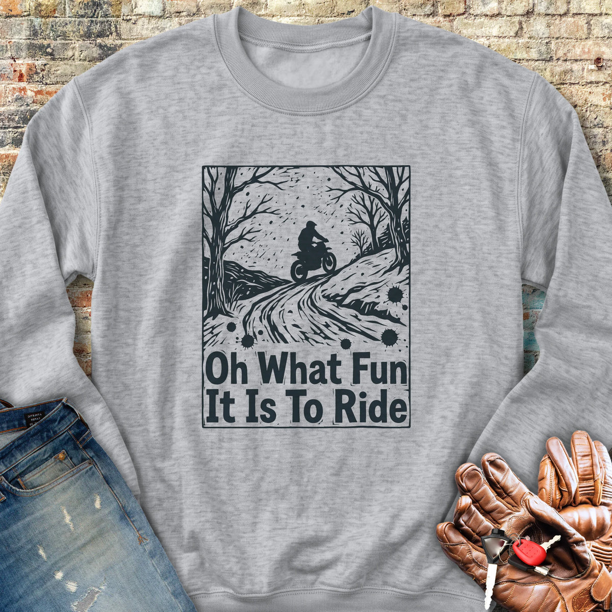 Midwinter Rider Sweatshirt - Sport Grey