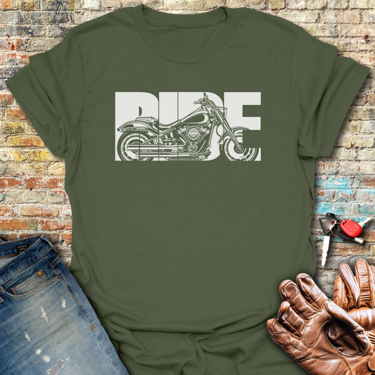 Ride T-Shirt - Military Green