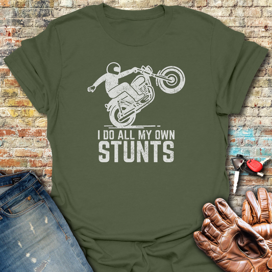 Stunts T-Shirt - Military Green
