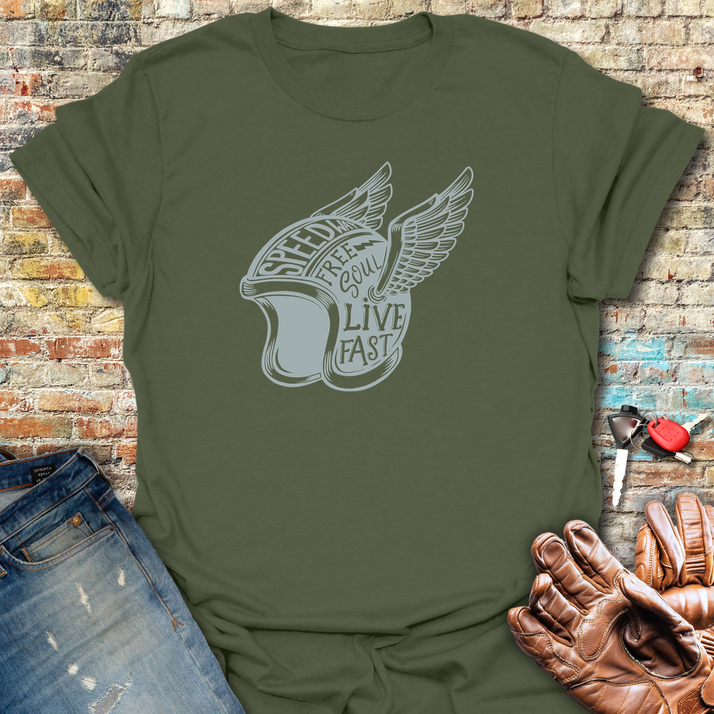 Speedway T-Shirt - Military Green