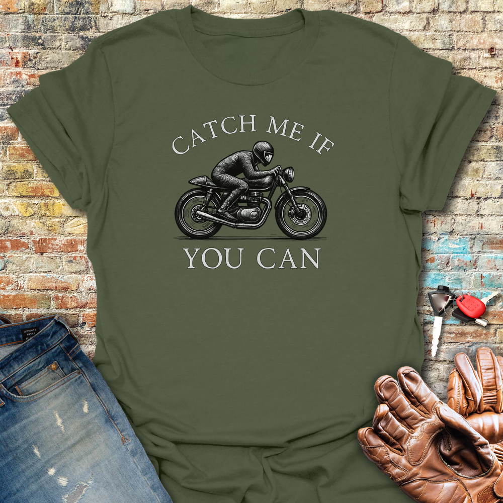 Catch Me T-Shirt - Military Green