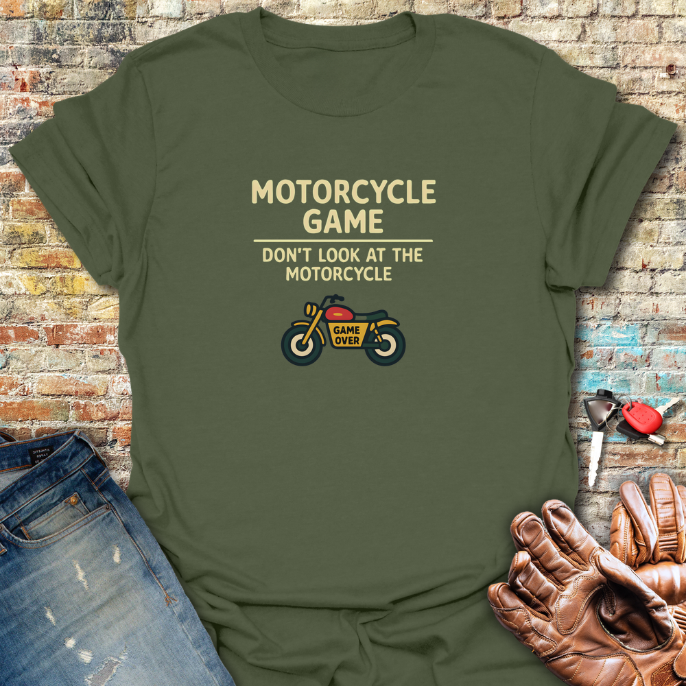 Game Over T-Shirt - Military Green
