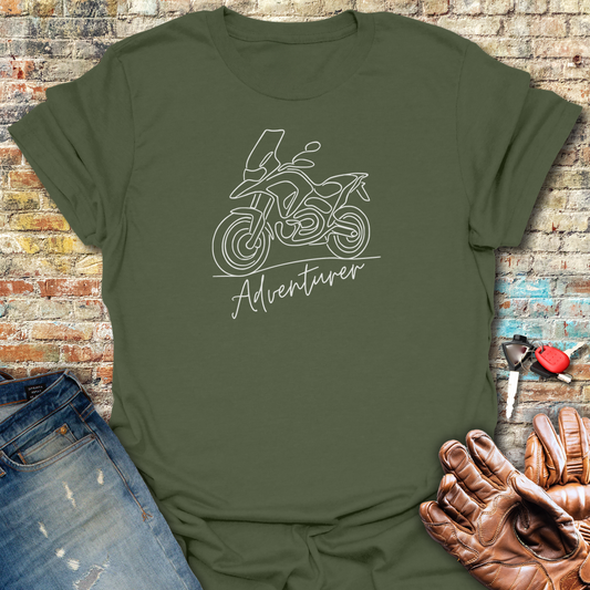 Adventurer Line T-Shirt - Military Green