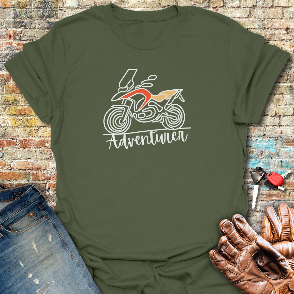 Adventurer Colour T-Shirt - Military Green