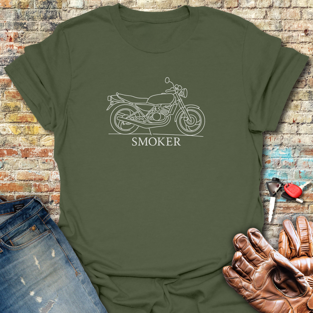 Smoker T-Shirt - Military Green