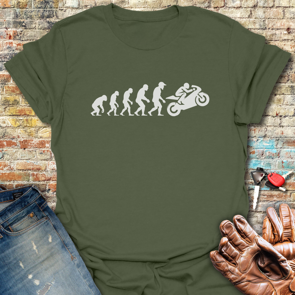 Racer Evolution T-Shirt - Military Green