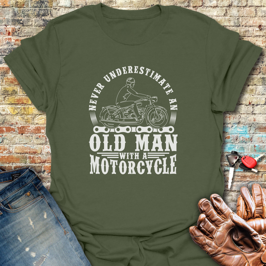 Old Man T-Shirt - Military Green