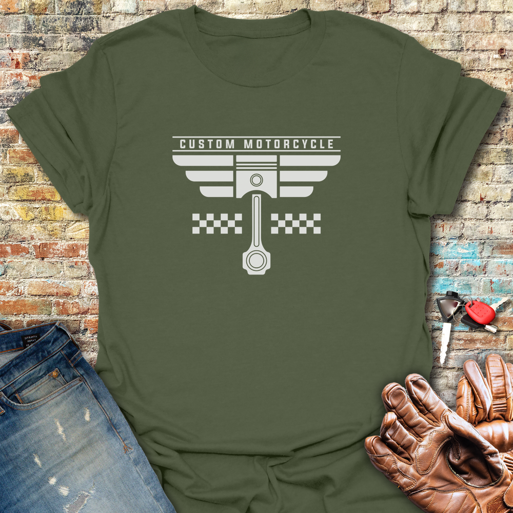 Wings T-Shirt - Military Green
