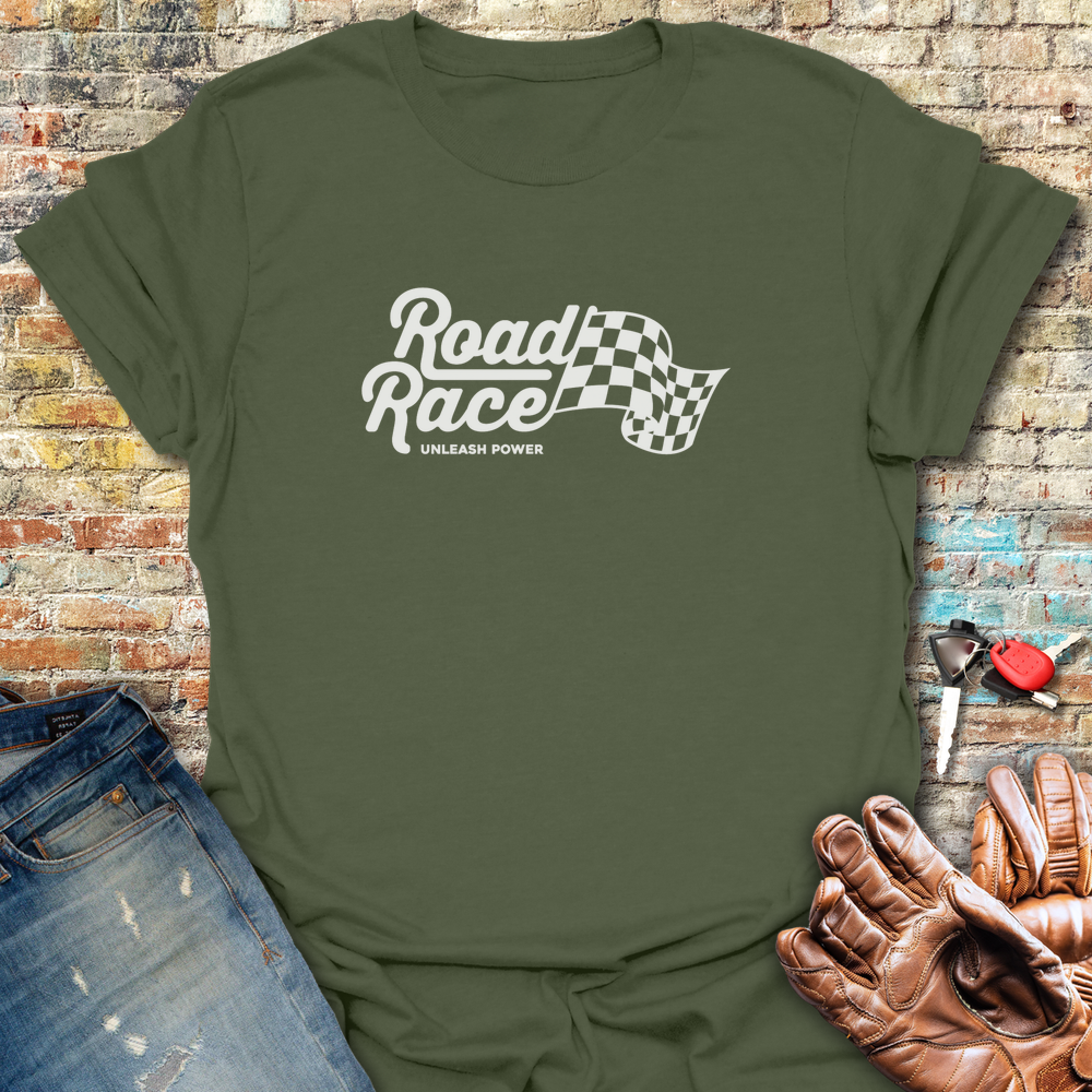 Unleash Power T-Shirt - Military Green