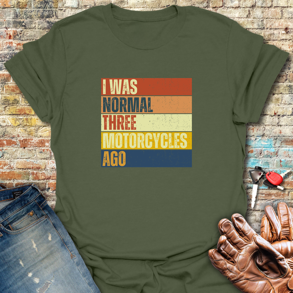 Normal Block T-Shirt - Military Green