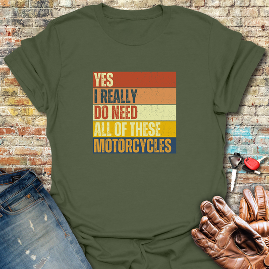 Need Block T-Shirt - Military Green