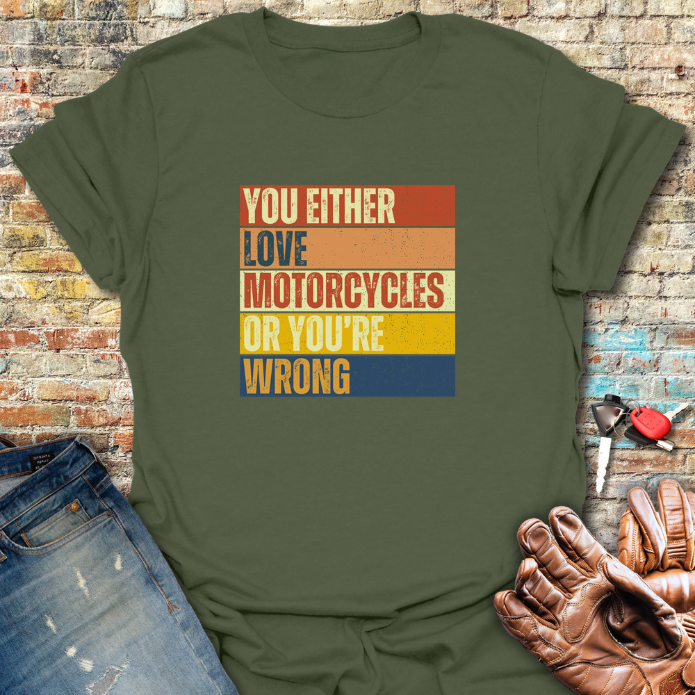 Wrong Block T-Shirt - Military Green
