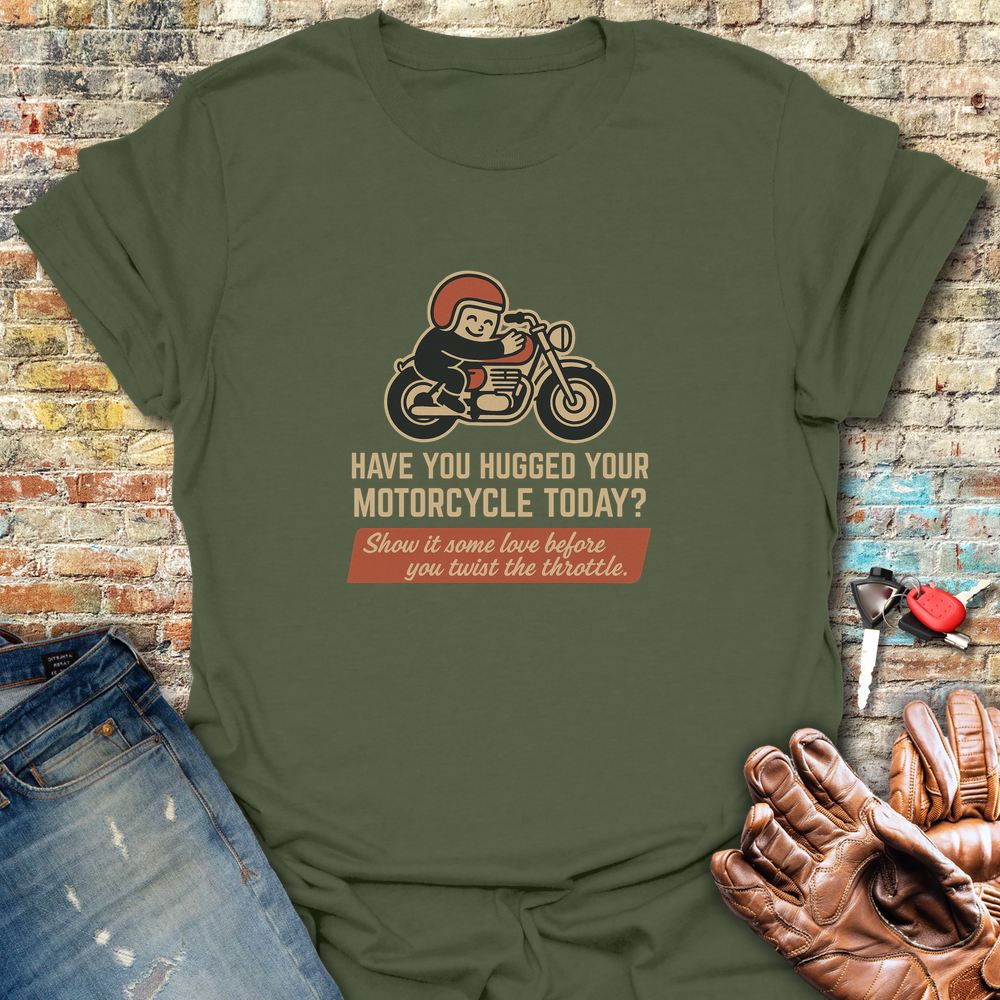 Show It Some Love T-Shirt - Military Green