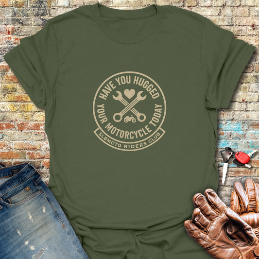 Huggers Club T-Shirt - Military Green
