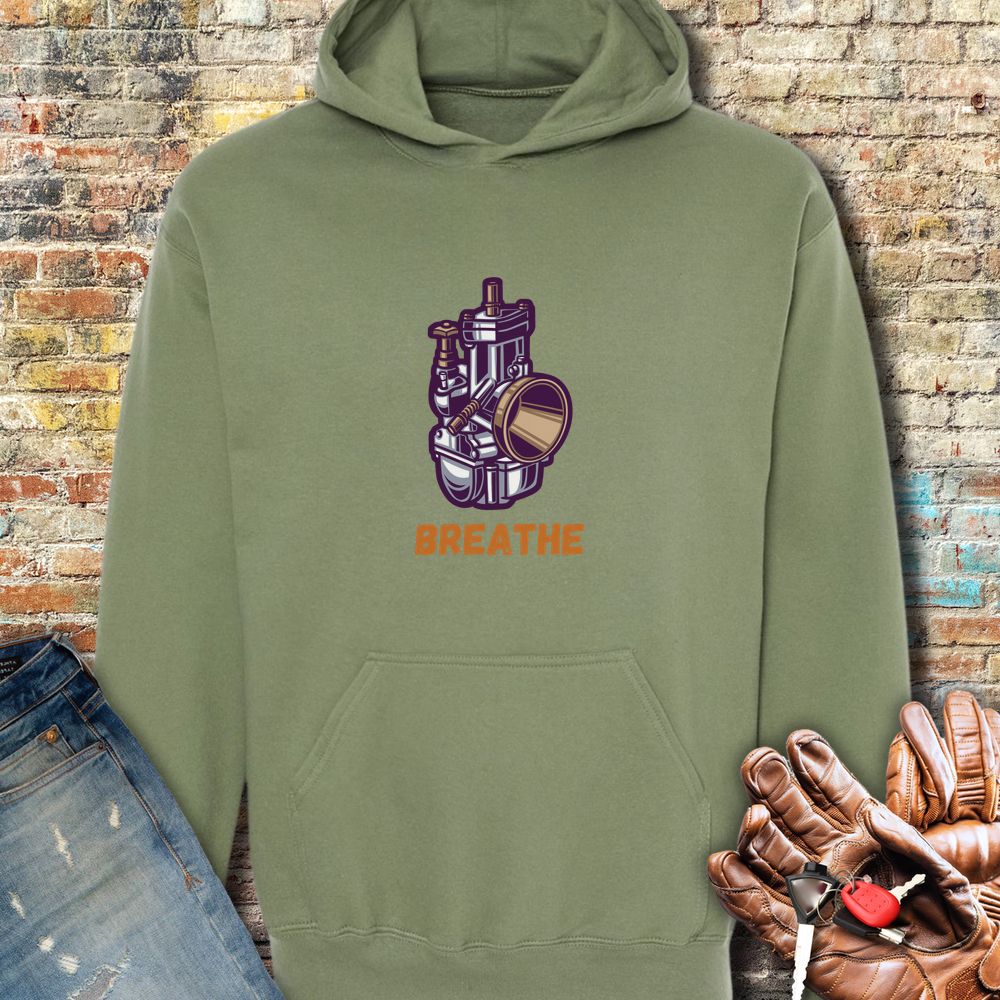 Breathe Hoodie - Military Green