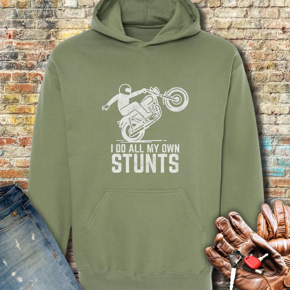 Stunts Hoodie - Military Green