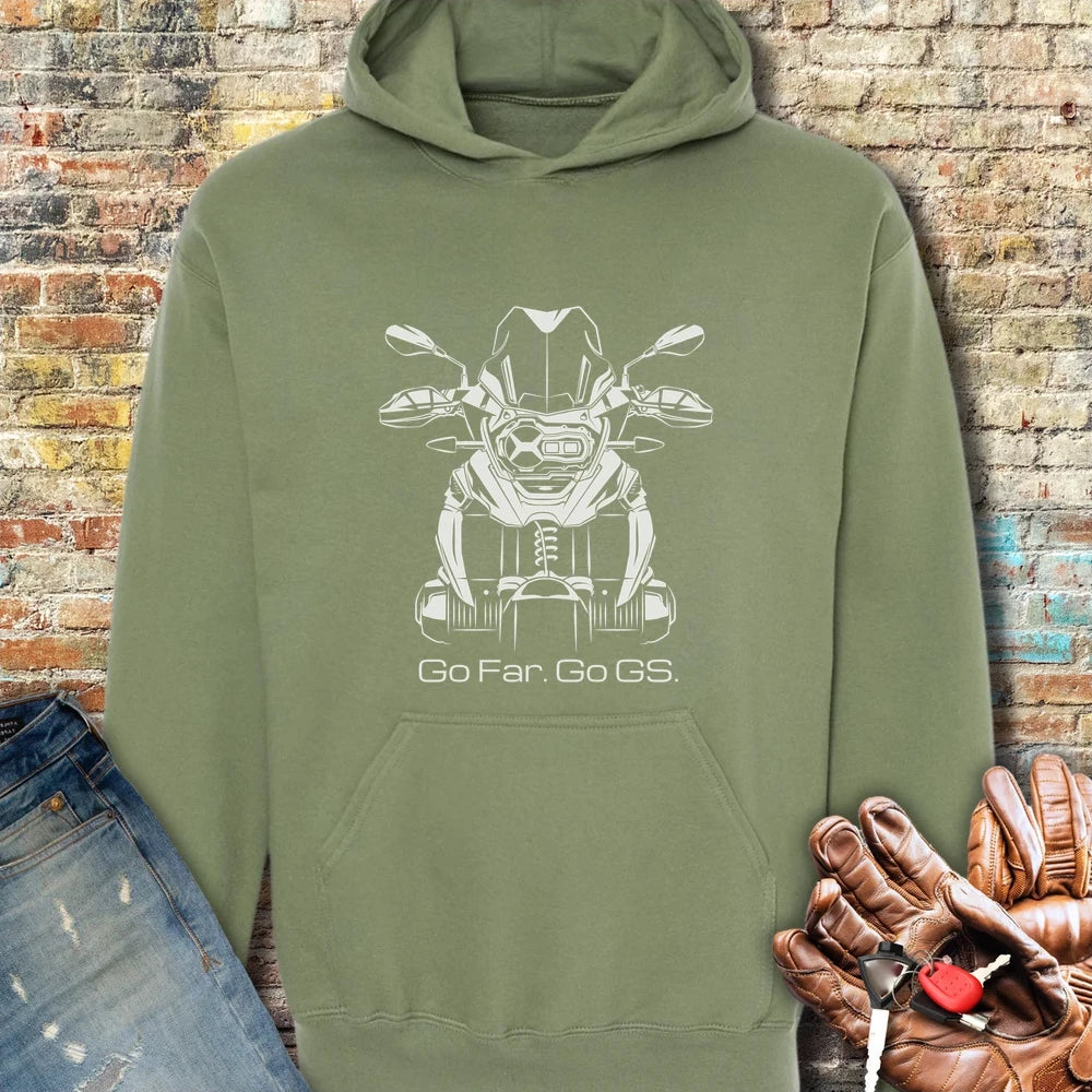 Go Far Hoodie - Military Green