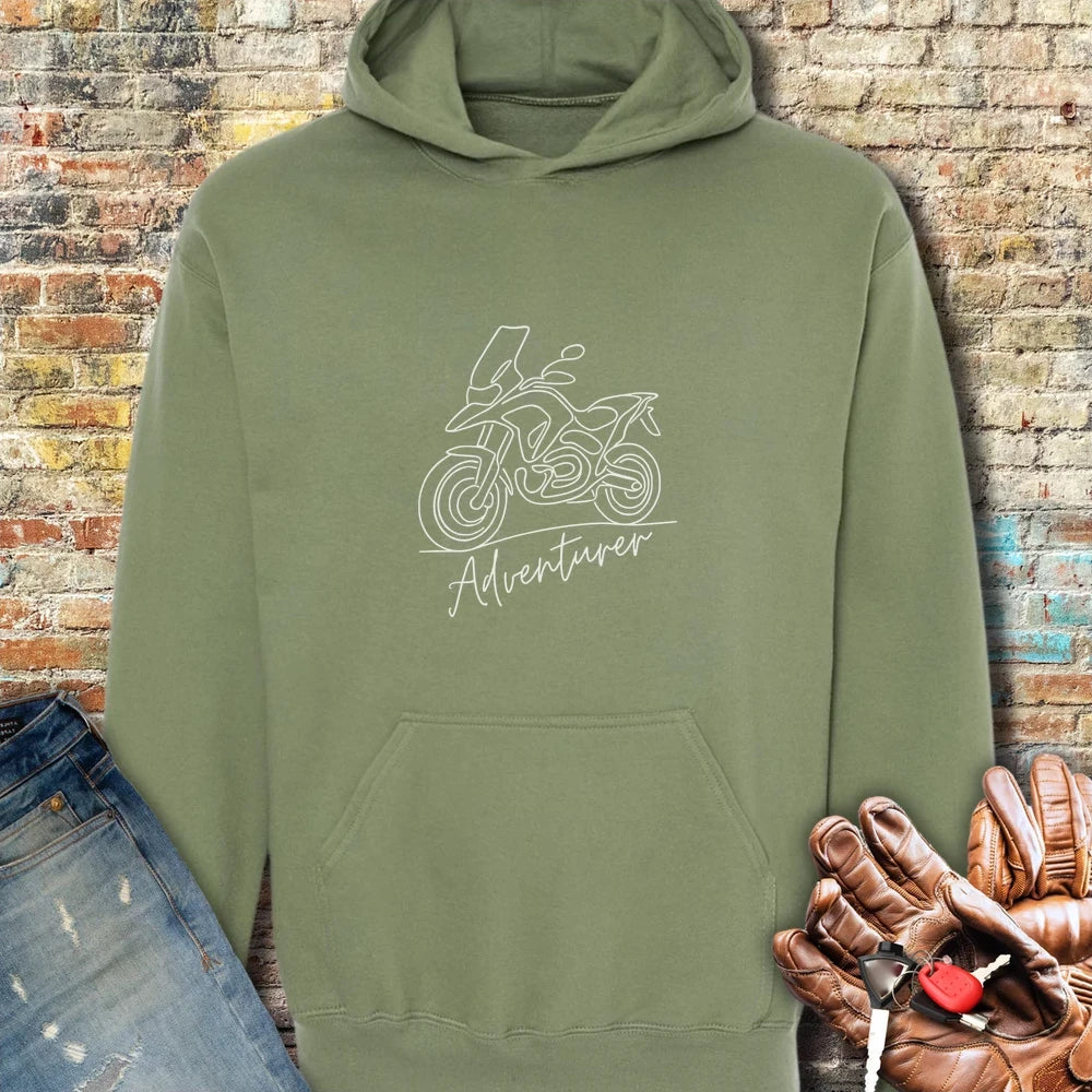 Adventurer Line Hoodie - Military Green