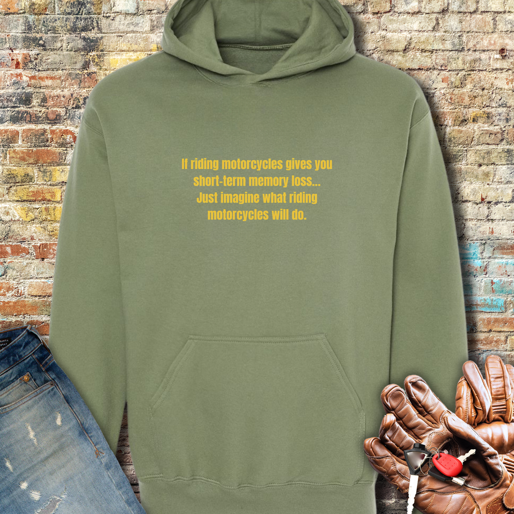 Memory Loss Hoodie - Military Green