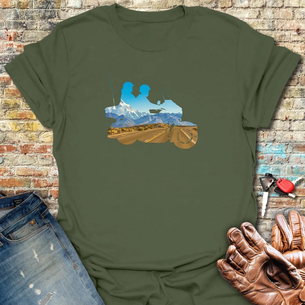 The Tour T-Shirt - Military Green