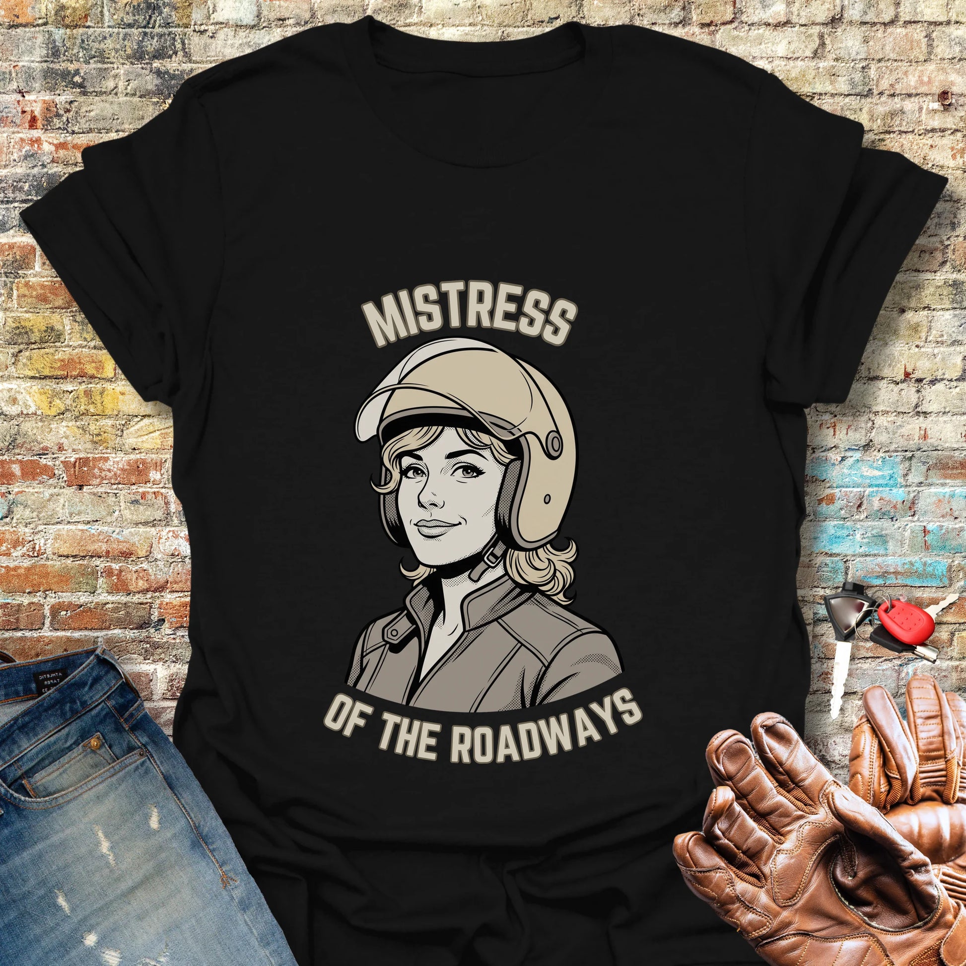 Mistress of the Roadways T-Shirt - Black