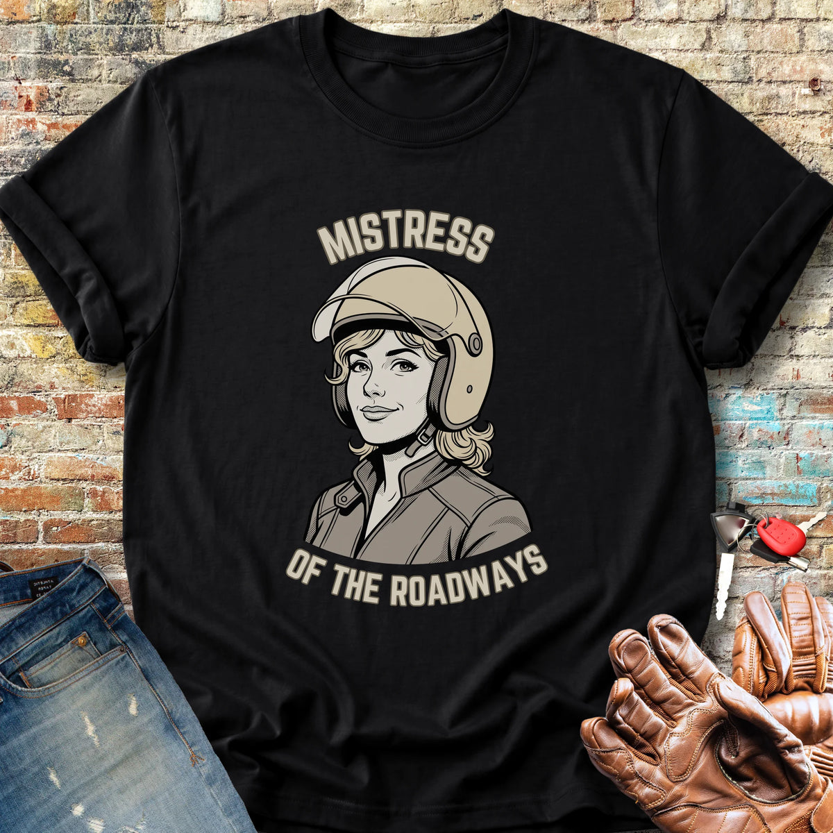 Mistress of the Roadways Classic T-Shirt - Black