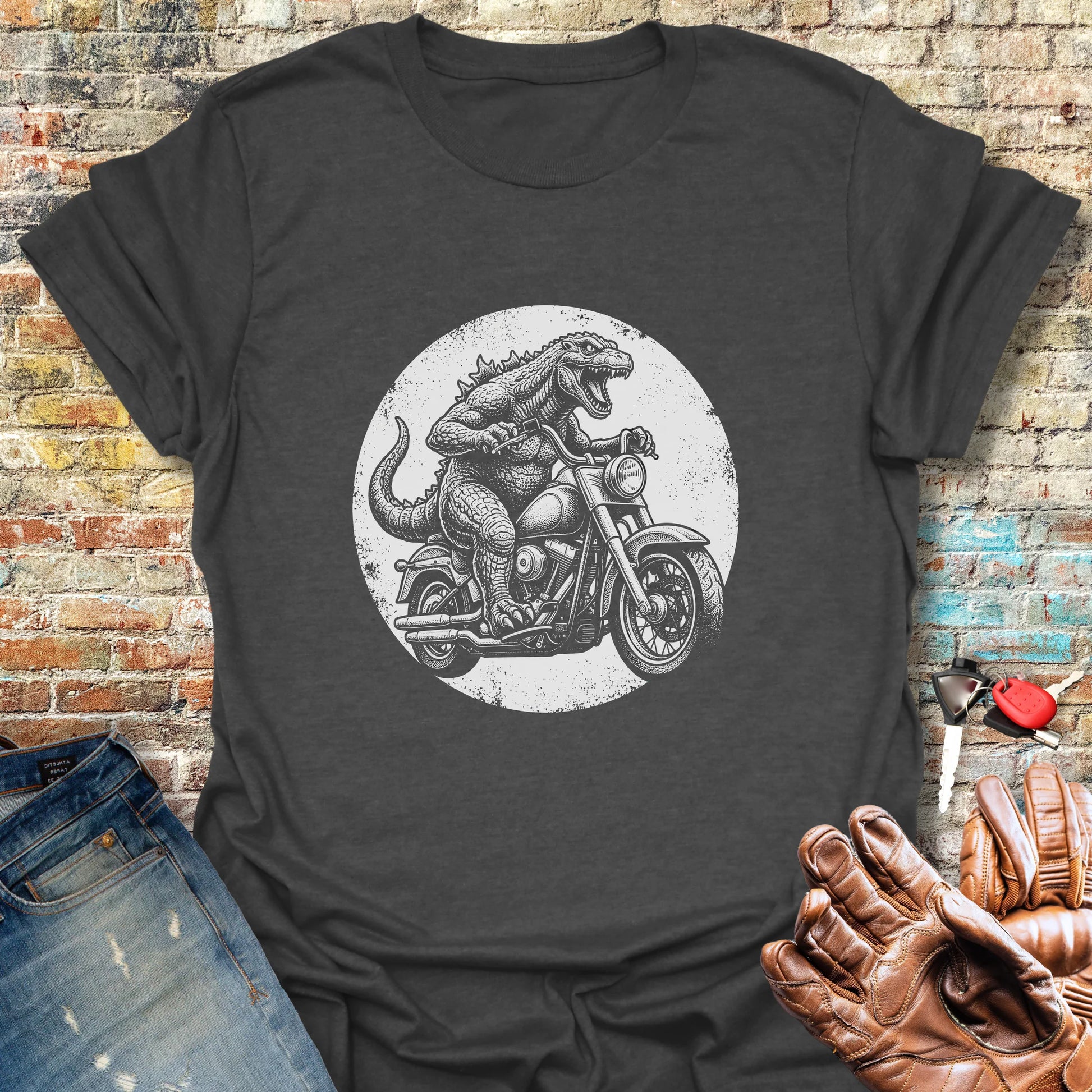 Monster Ride T-Shirt - Dark Heather