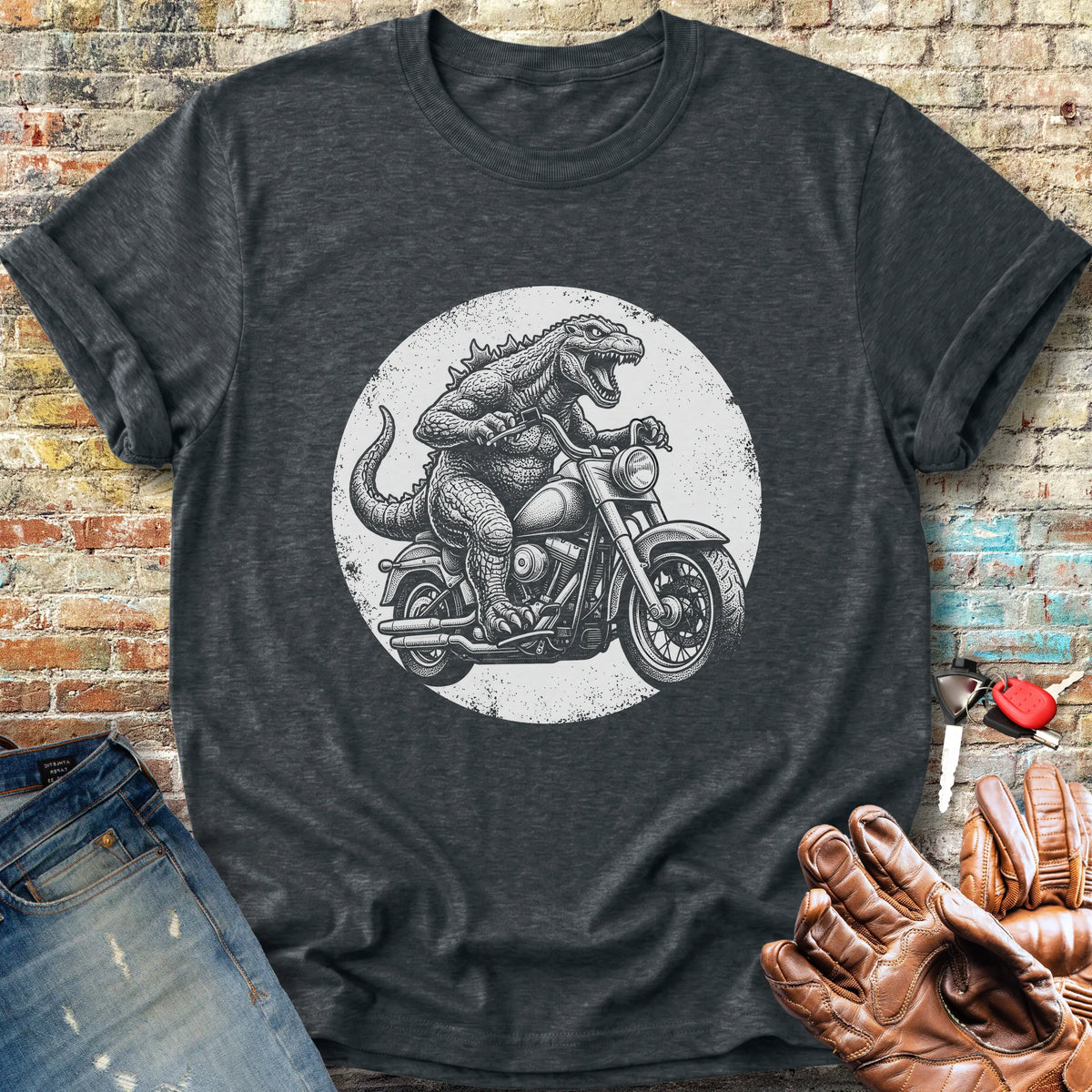 Monster Ride Classic T-Shirt - Dark Heather