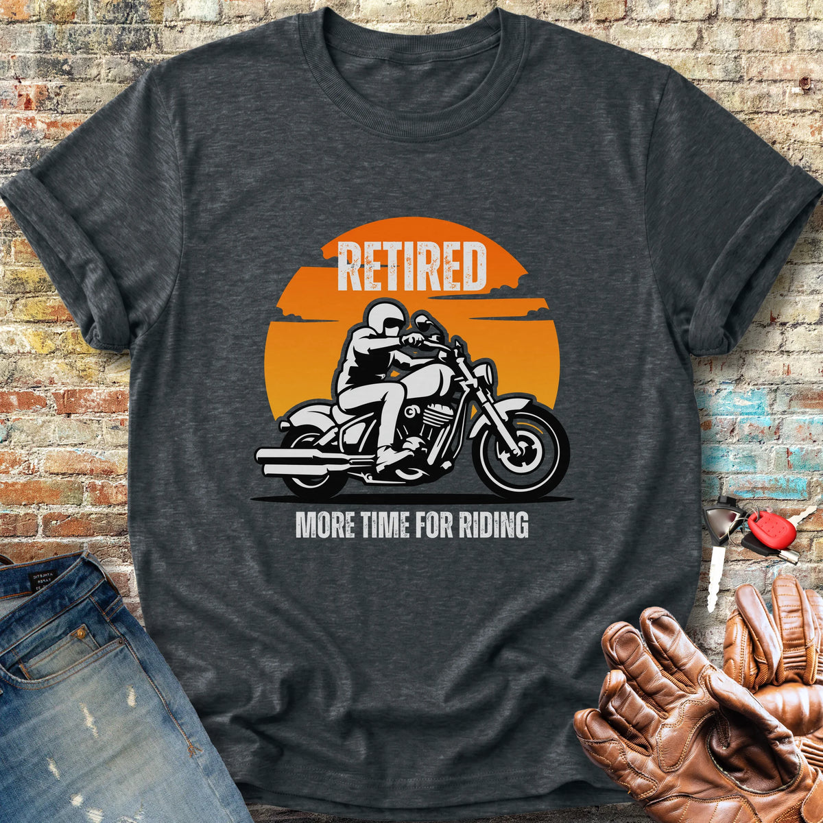 More Time Classic T-Shirt - Dark Heather
