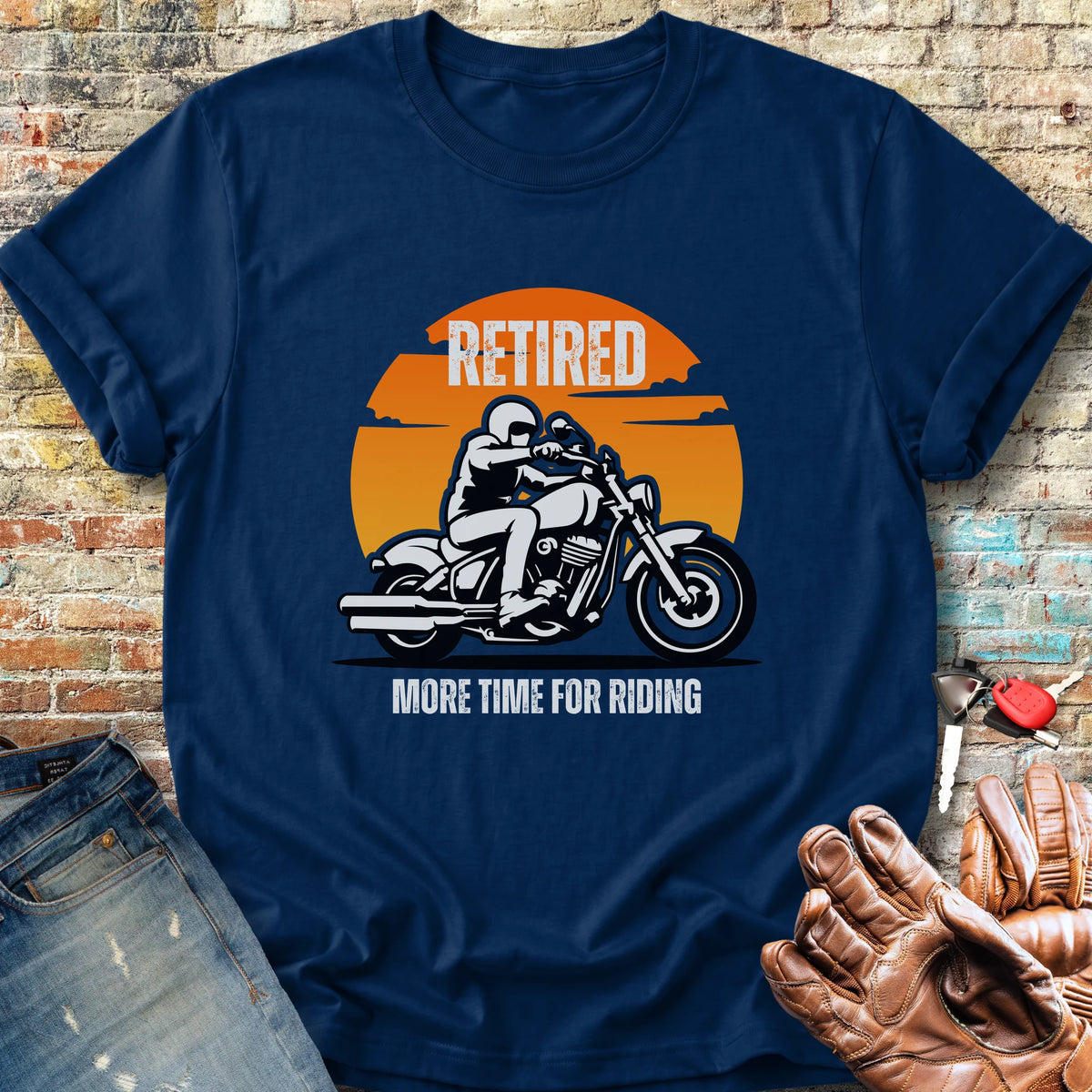 More Time Classic T-Shirt - Navy