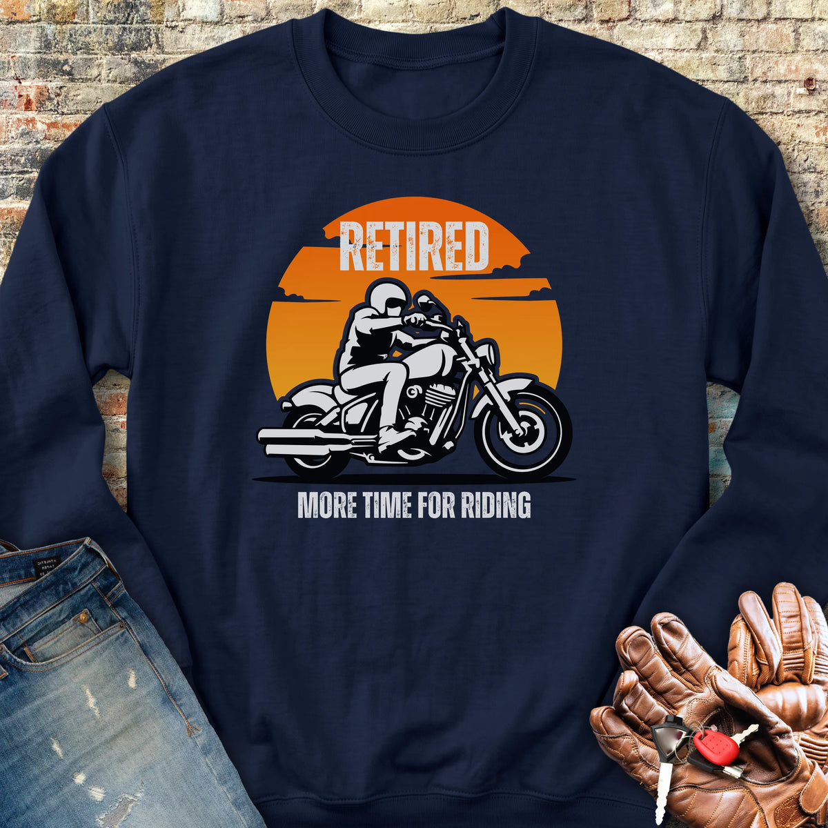 More Time Sweatshirt - Navy
