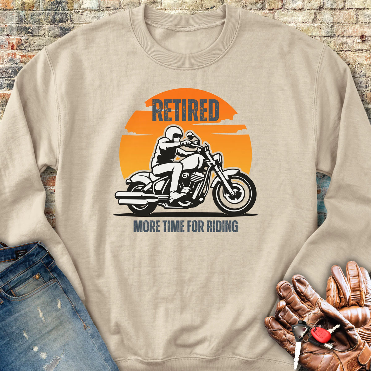 More Time Sweatshirt - Sand