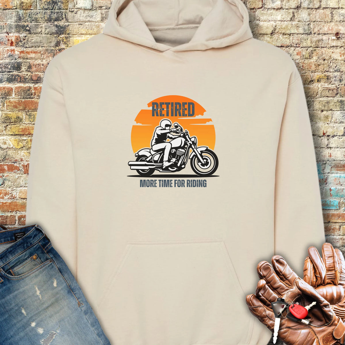 More Time Hoodie - Sand