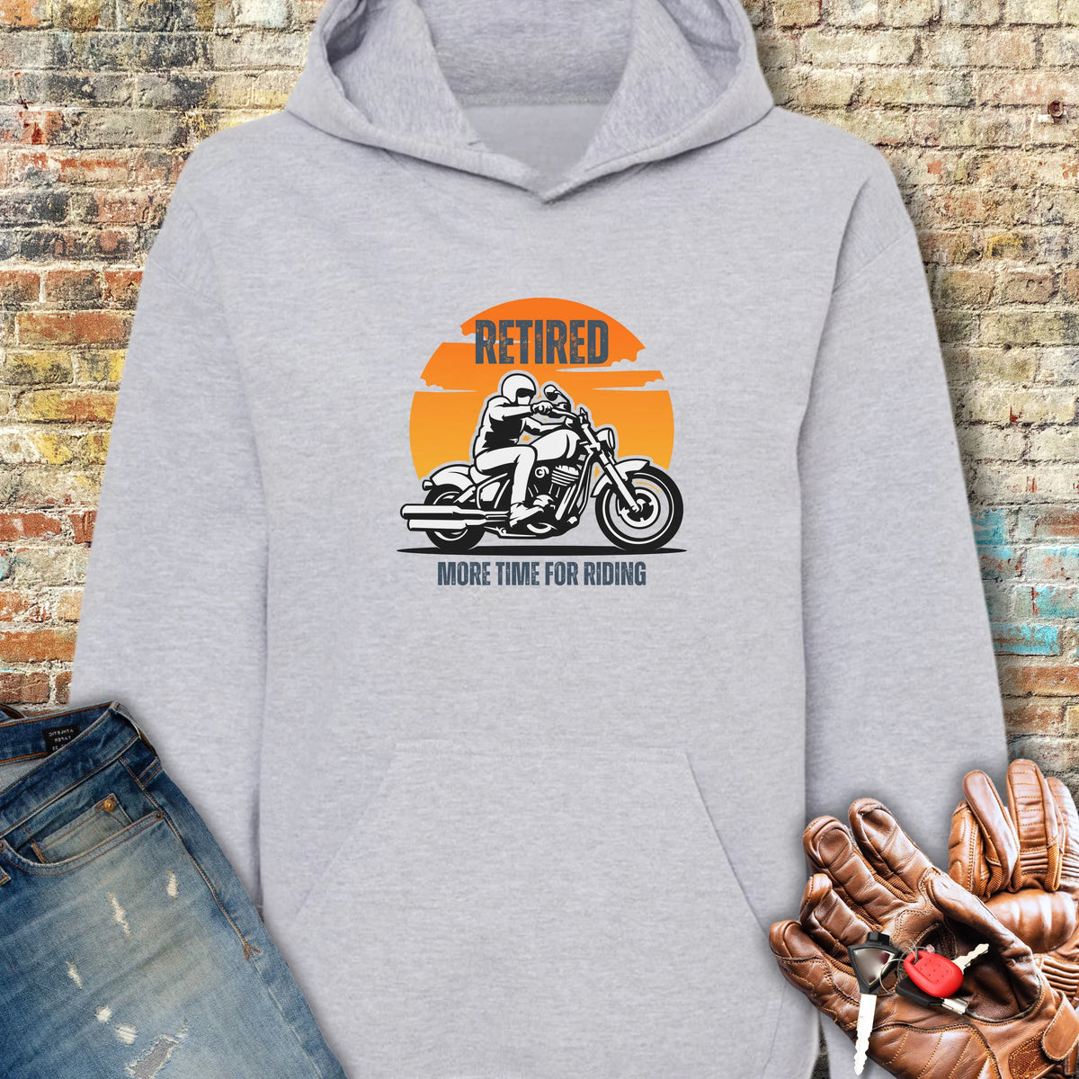 More Time Hoodie - Sport Grey