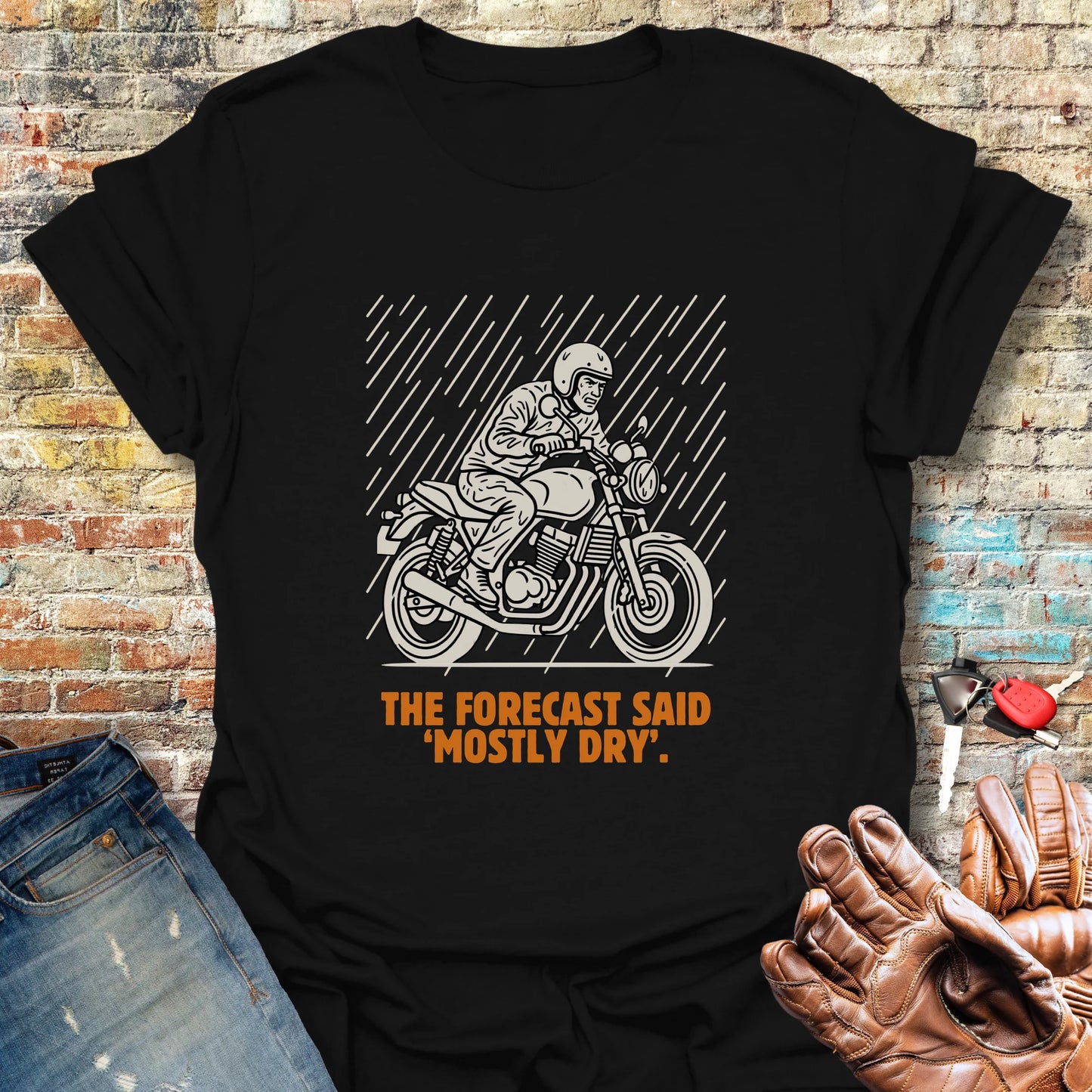 Mostly Dry T-Shirt - Black