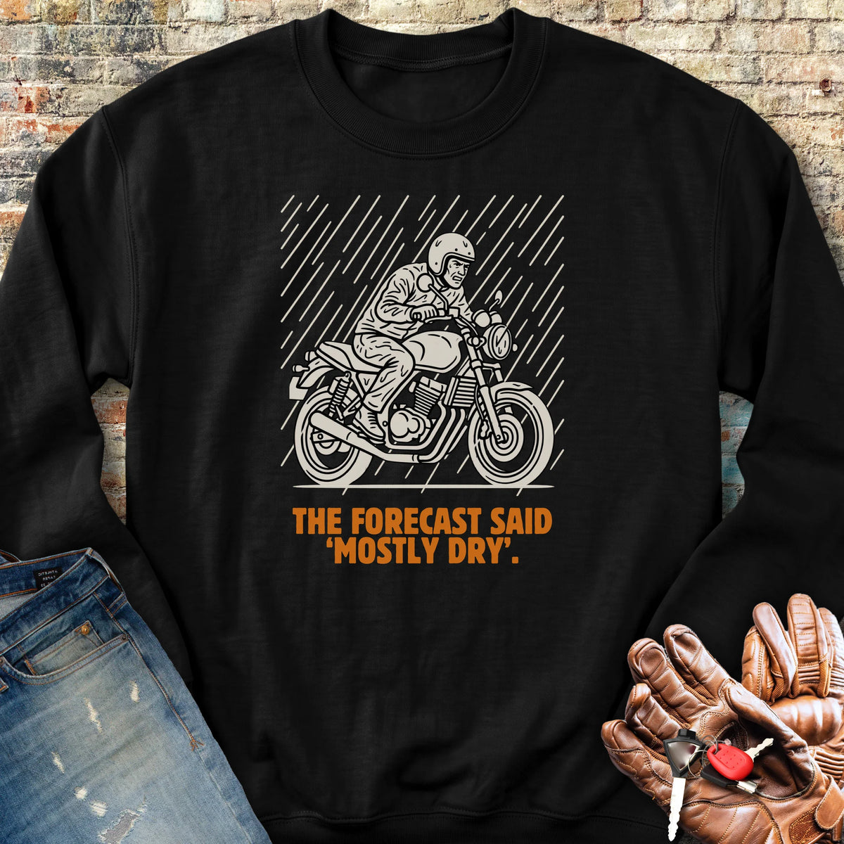 Mostly Dry Sweatshirt - Black