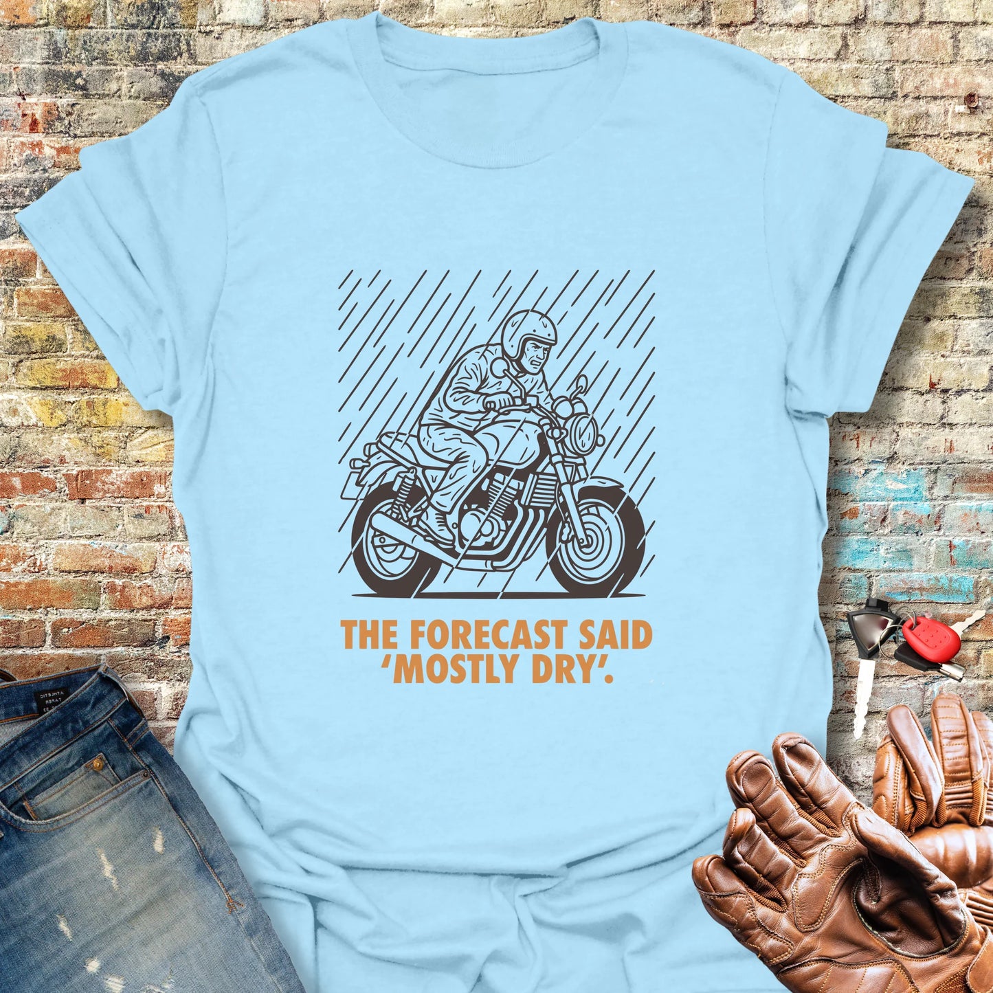 Mostly Dry T-Shirt - Light Blue