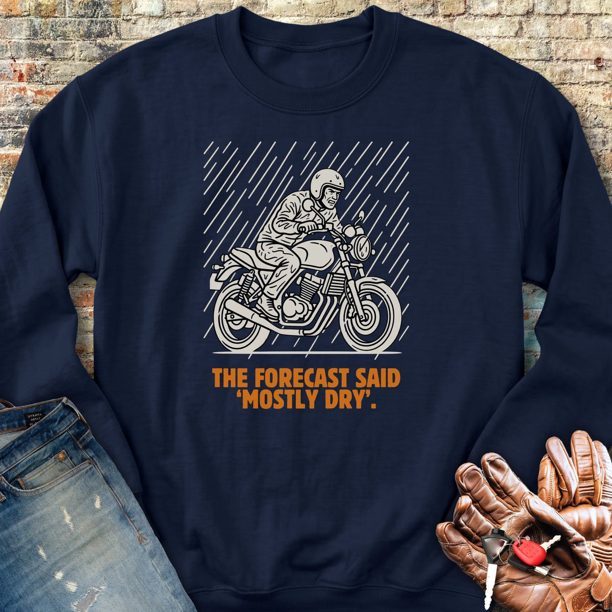 Mostly Dry Sweatshirt - Navy